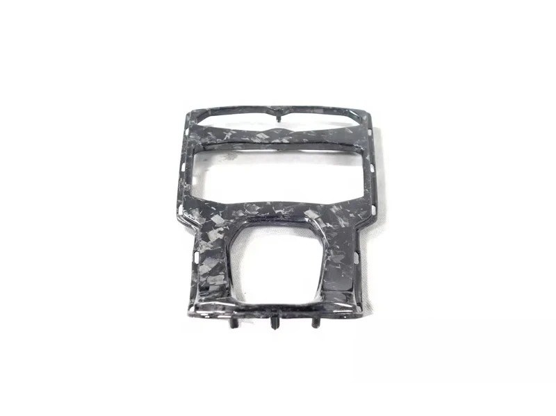 Trade Assurance Dry Carbon Forged Composite Interior Trim Fit For 14-19 Huracan LP610-4 LP580-2 Center Controller Panel Cover